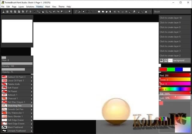 Pixarra TwistedBrush Paint Studio 