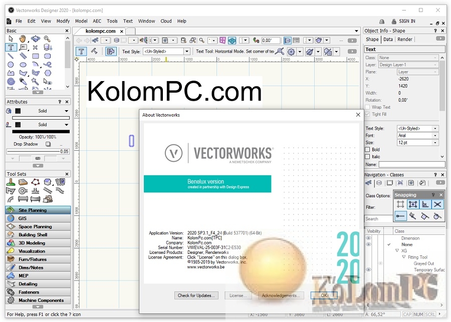 VectorWorks InteriorCAD