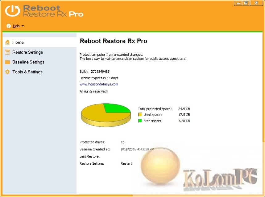 Reboot Restore Rx Pro