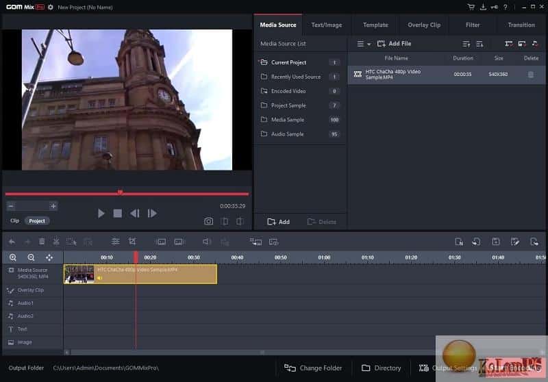 GOM Mix Pro settings