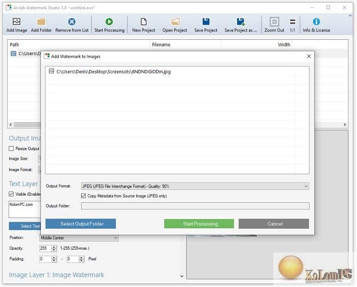 Arclab Watermark Studio download